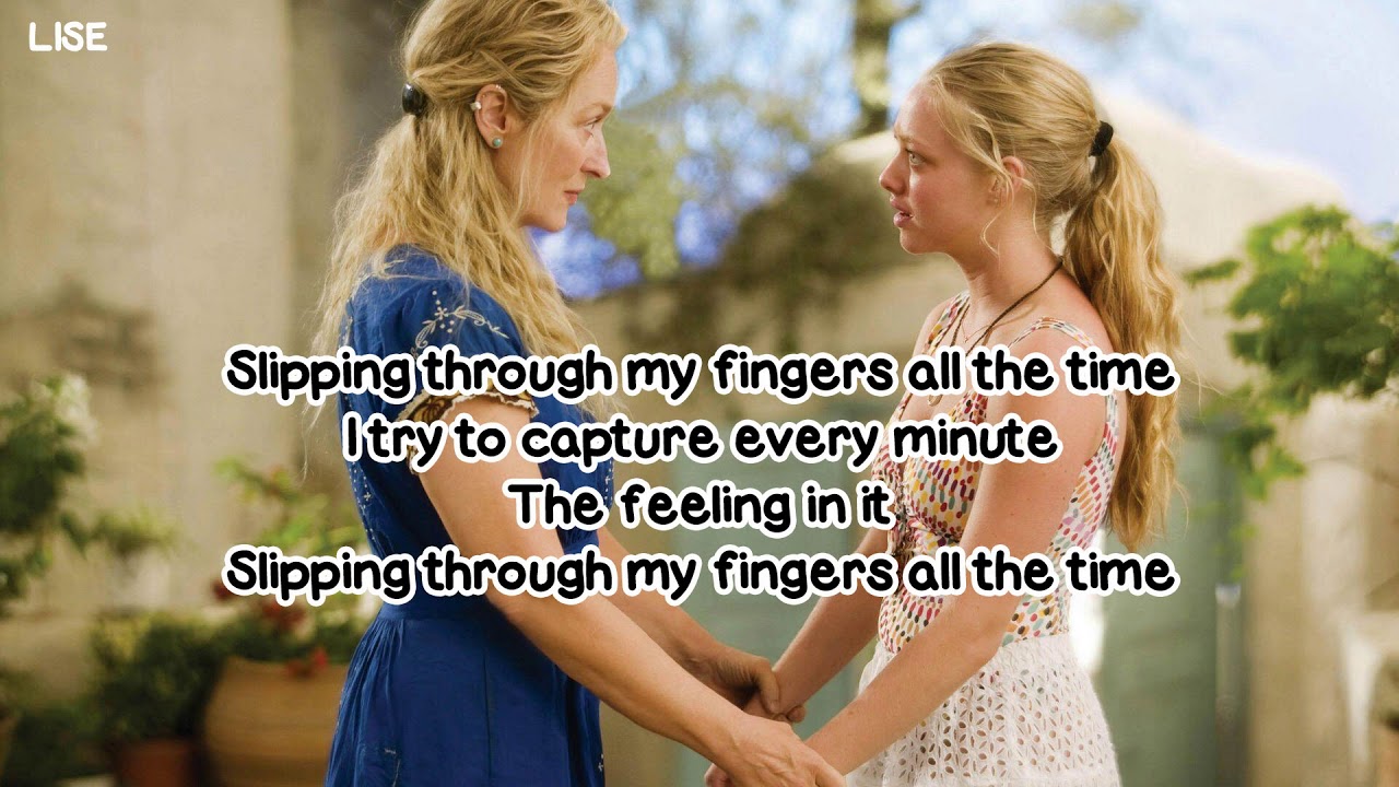 Meryl Streep - Slipping Through My Fingers (From 