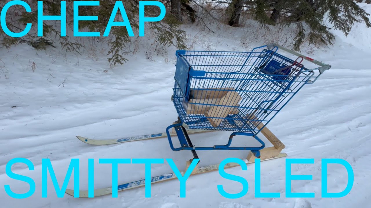 Smitty Sled For Under $50 (Sonar Sled) 