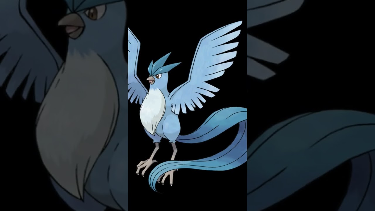 144 - Artikodin - Pok&eacute;mon Rouge et Bleu #pokemon #pokedex #pikachu #nintendo #pokemongo #dbz