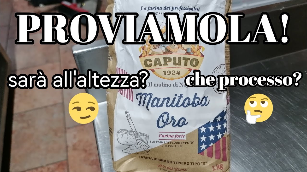 Pizza CONTEMPORANEA con Caputo Manitoba Oro