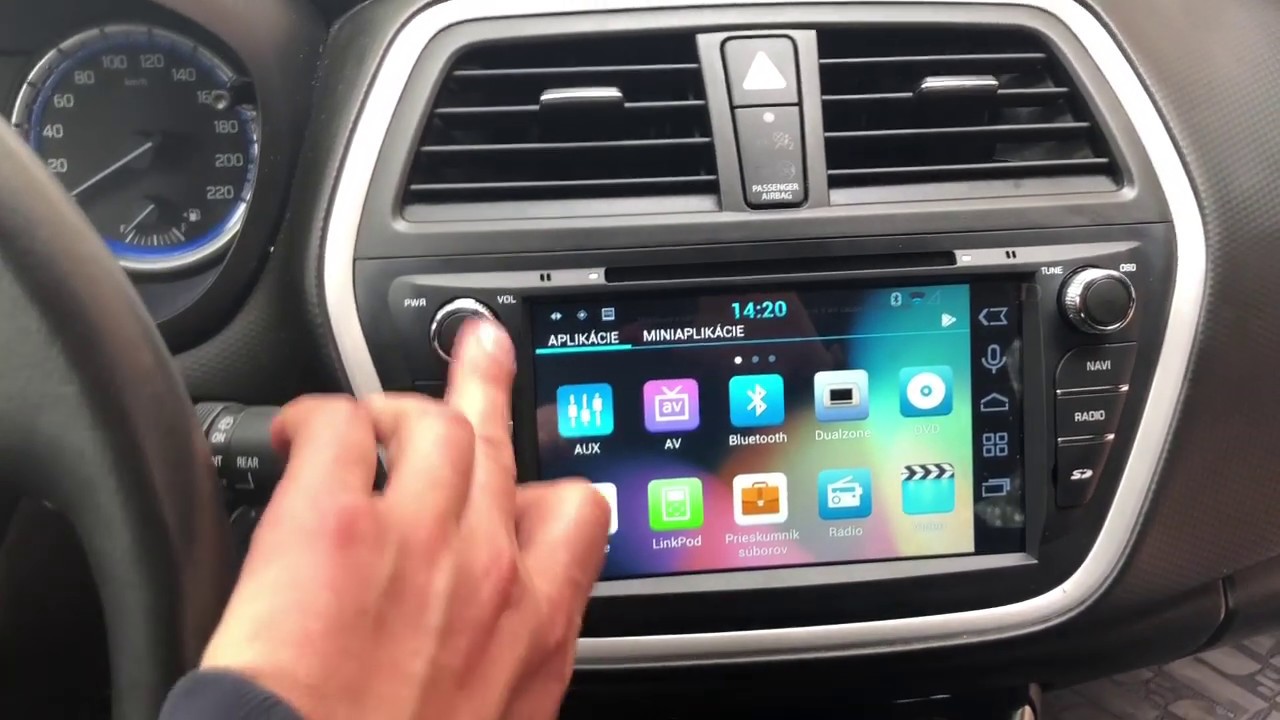 Suzuki S-Cross  removal andorid radio +  -Andorid 8 octo core