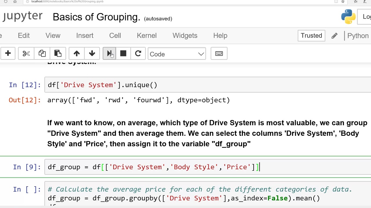 Python Data Analysis by Groupby and Pivot table:English