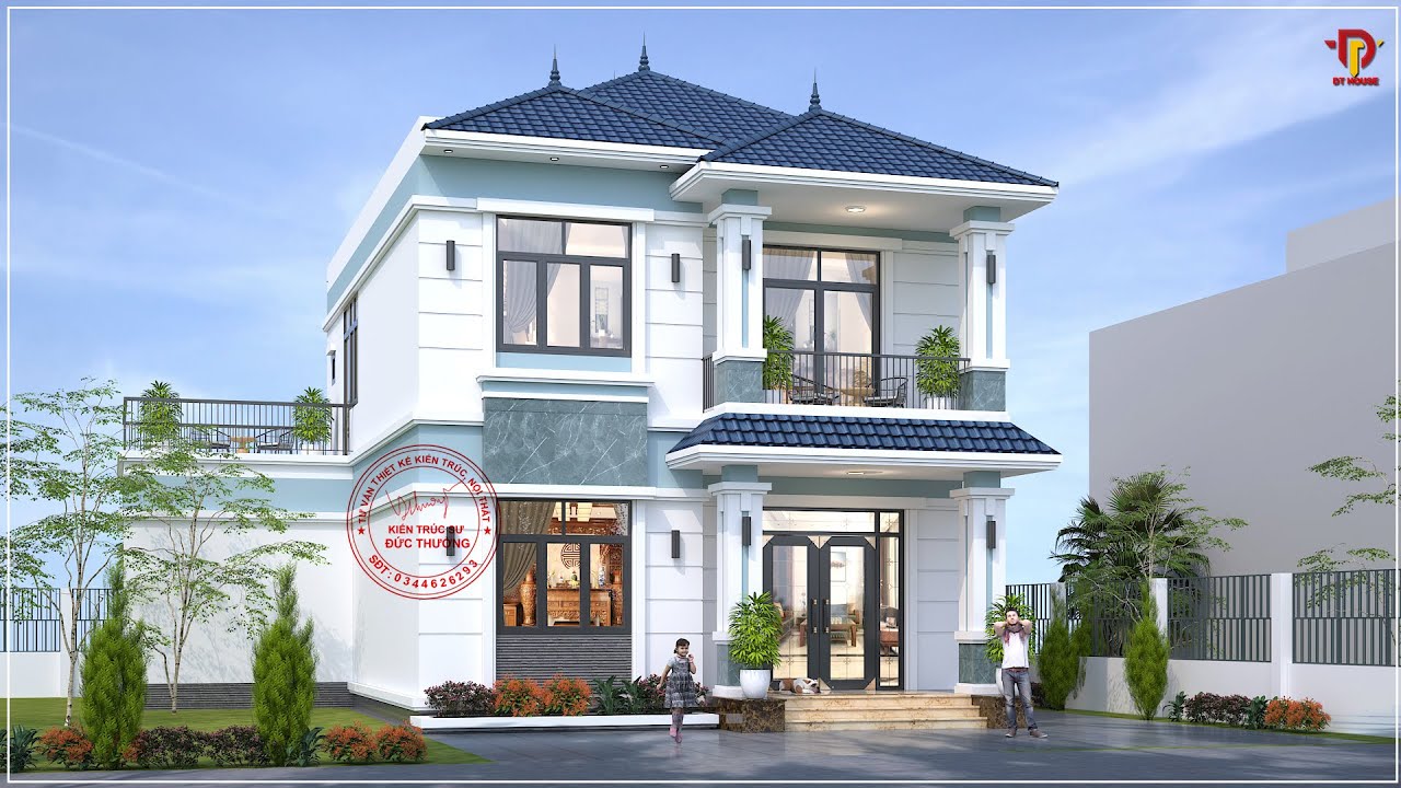 Nhà Mái Nhật Hiện Đại Siêu Đẹp và Rẻ 8.5x12,5 MÉT