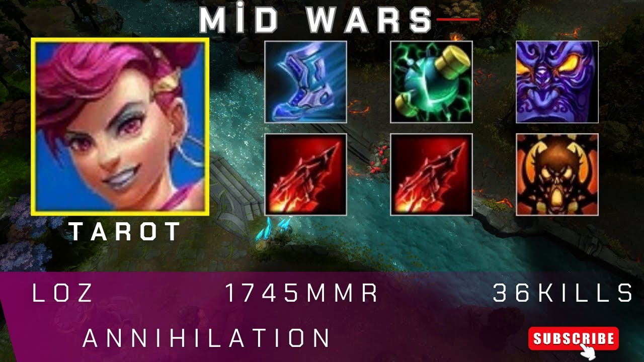 HoN | Mid Wars | Tarot | Loz | 1745 MMR