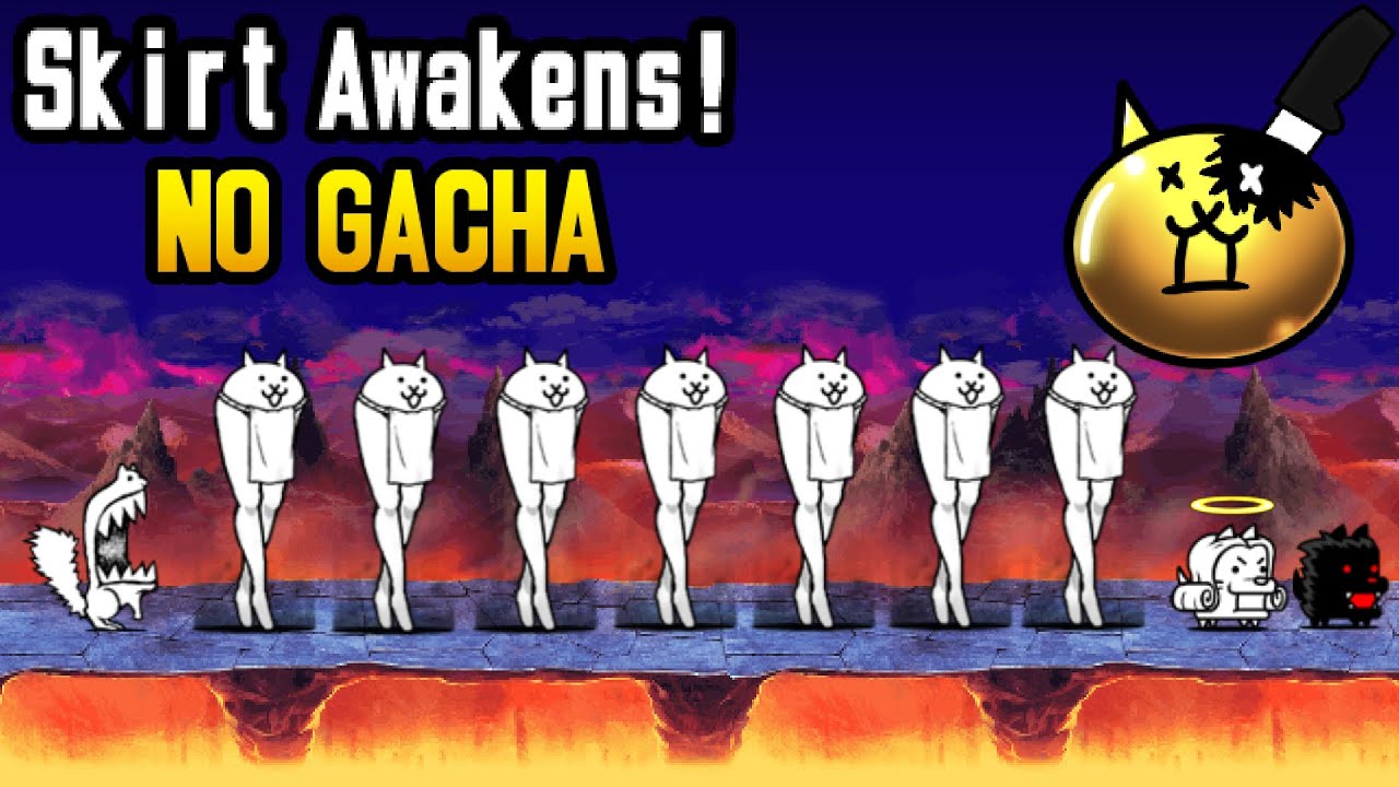 The Battle Cats: Skirt Awakens!, Skirting Danger NO GACHA