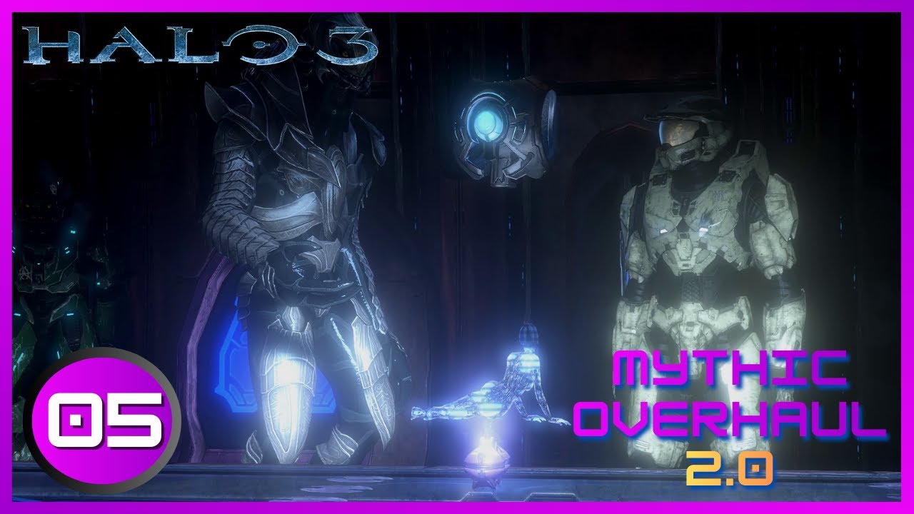 Halo MCC Mission 6 (Halo 3 Mythic Overhaul Campaign 2.0 Mod) (60Fps) (No Commentary) (Co-op)