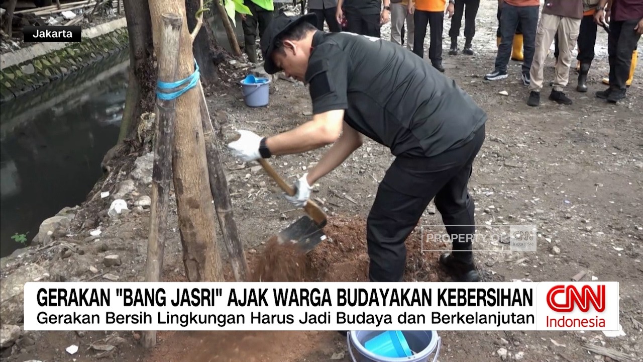 Gerakan “Bang Jasri” Ajak Warga Budayakan Kebersihan Lingkungan