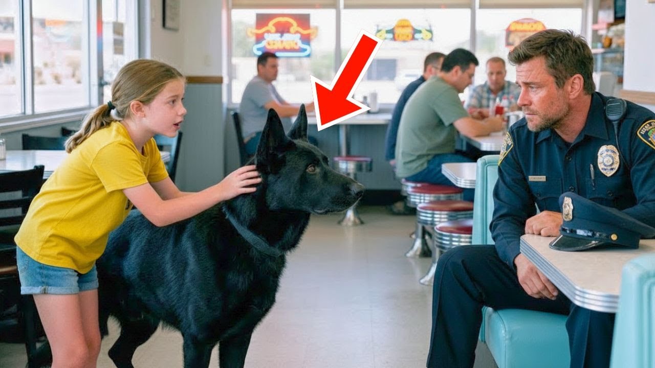 Een meisje zei tegen de politieagent: Mijn hond kan uw zoon vinden. Wat er daarna gebeurde, verraste