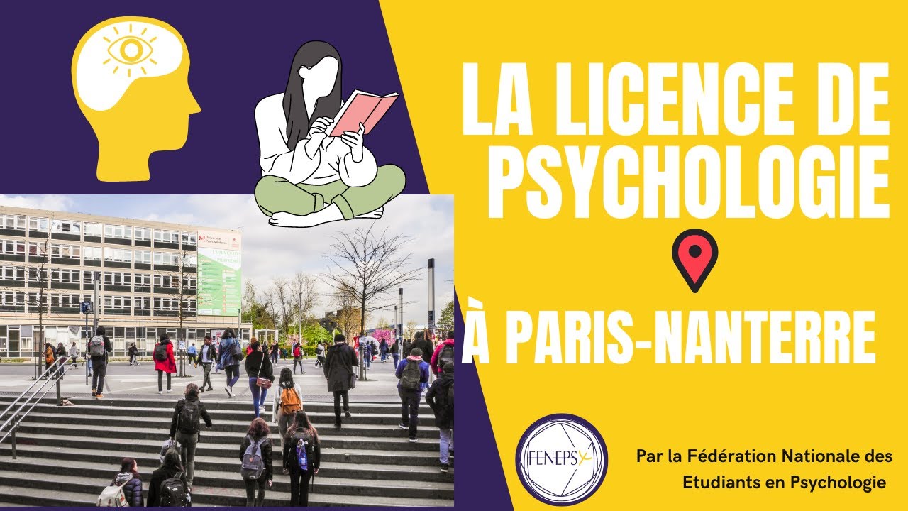Tout savoir sur la licence de Psychologie à PARIS NANTERRE 👨🏽‍🎓- FENEPSY
