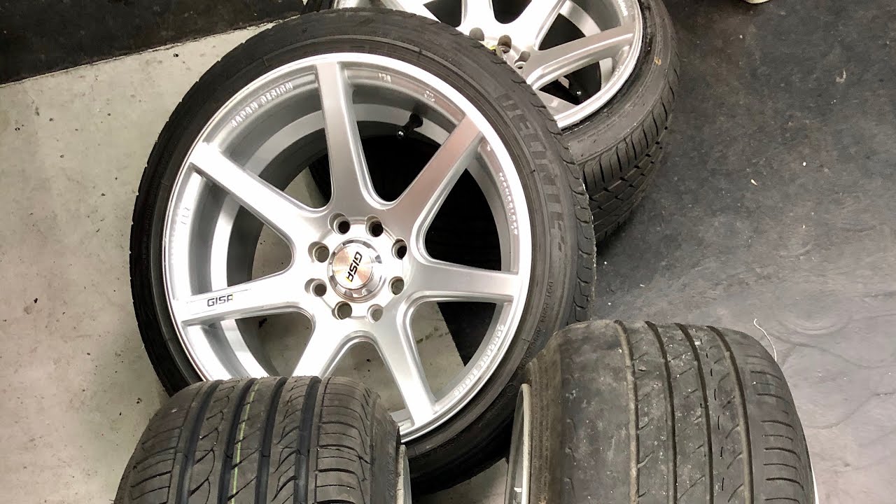 GISA 15x8 TROCANDO PNEU DE 165/50 POR 185/45 👌🏼