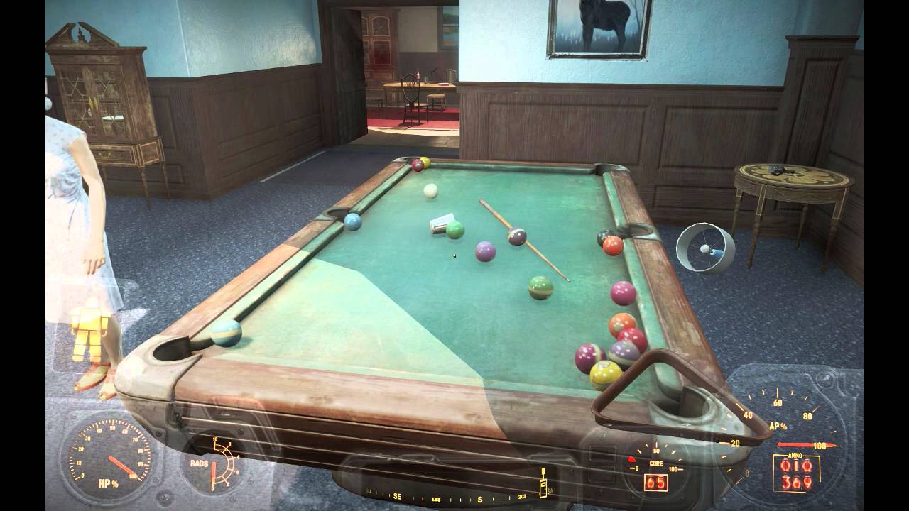 Fallout 4 - Is this how biljards works?