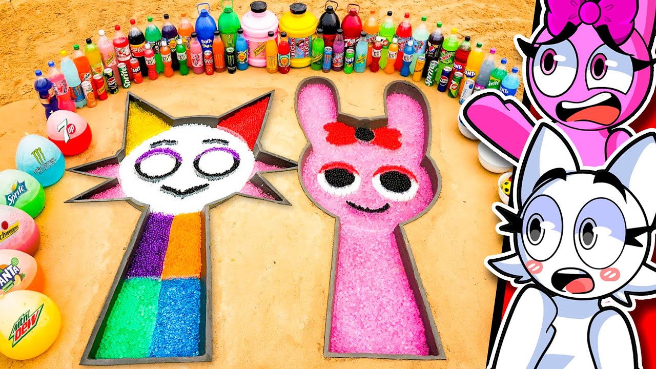 SPRUNKIS se TRANSFORMAN en ORBES el ARTE más SATISFACTORIO del MUNDO! 😱🤯  (Incredibox Sprunki)