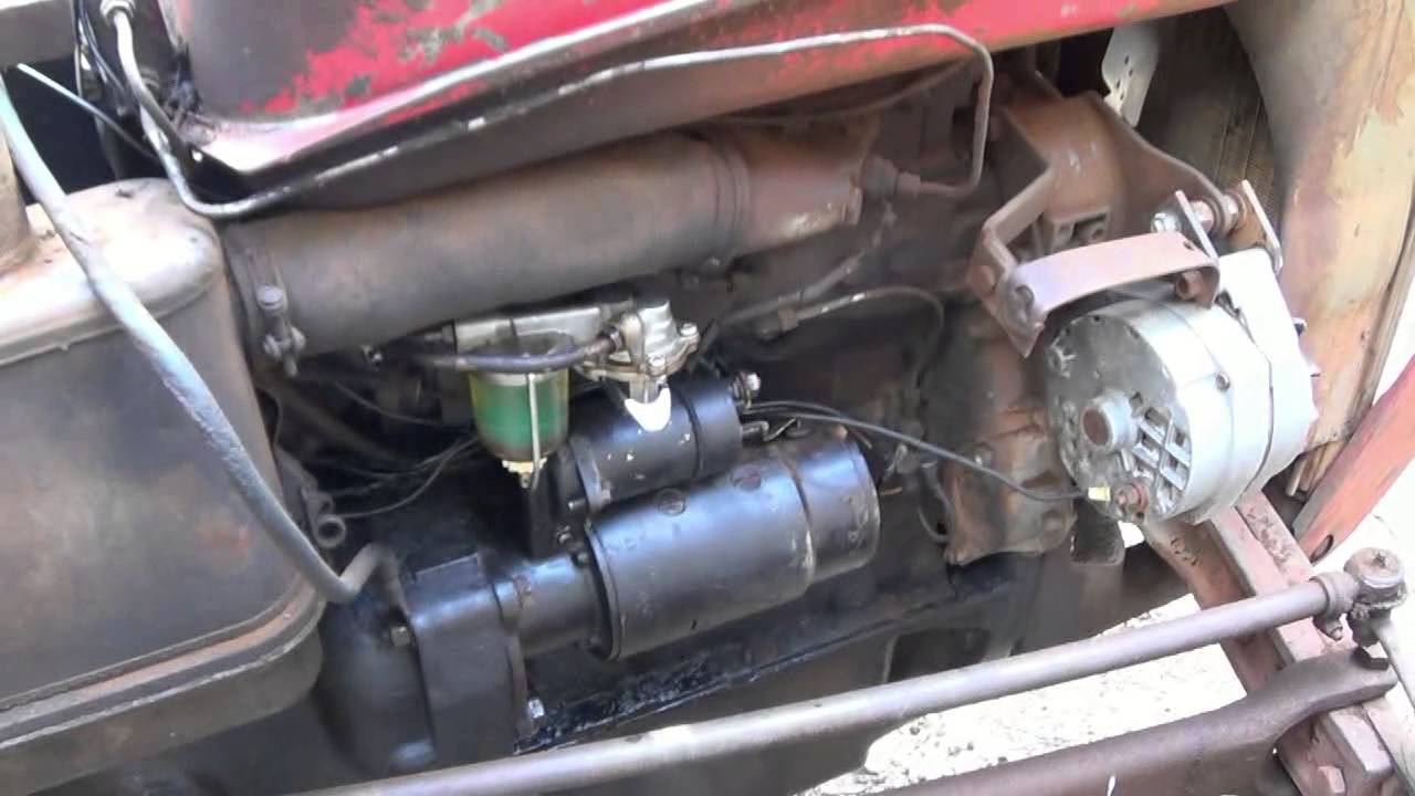 How to Wire up a single wire alternator for Tractors