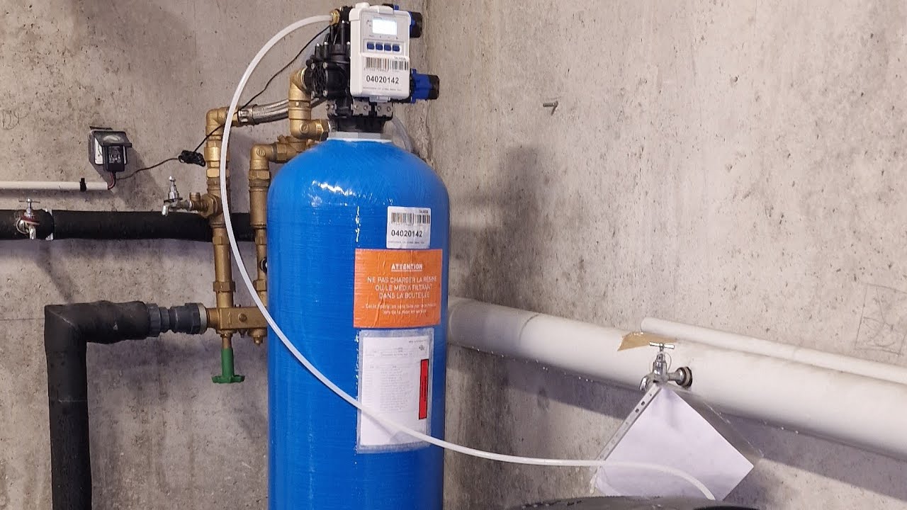 Enfin mise en service adoucisseur par un spécialiste | #plomberie @Sanslimite #depannage 