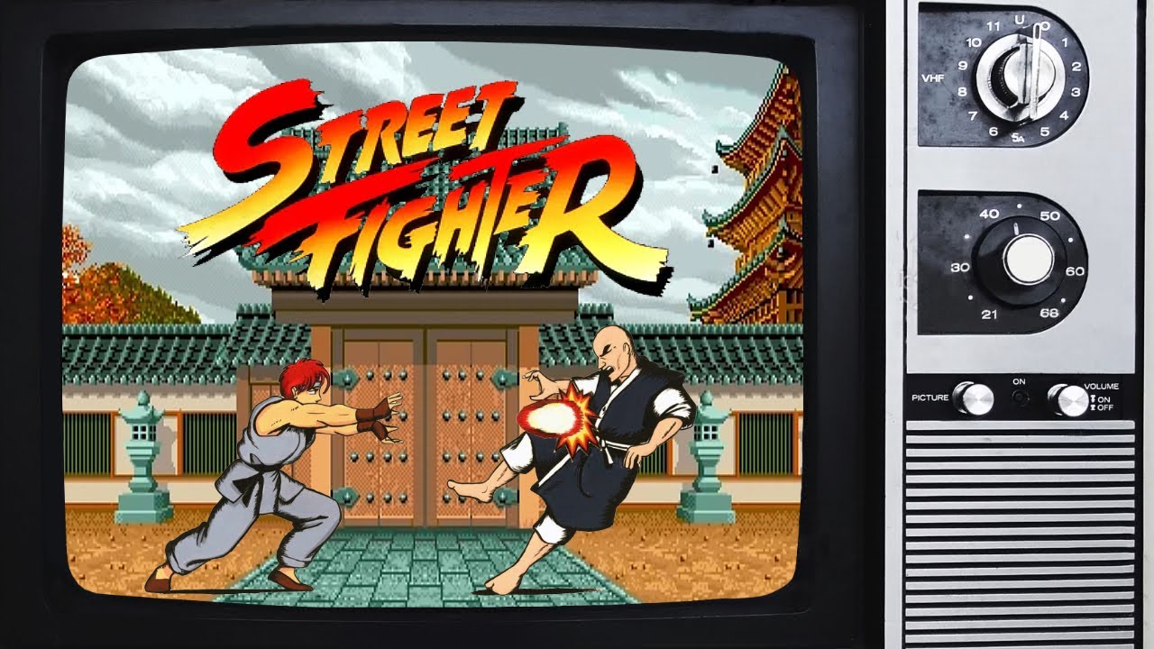 ESPECIAL STREET FIGHTER 1 (1987) - Live Stream - ARCADE, PC ENGINE, MS-DOS, MUGEN E ALGUNS PCS