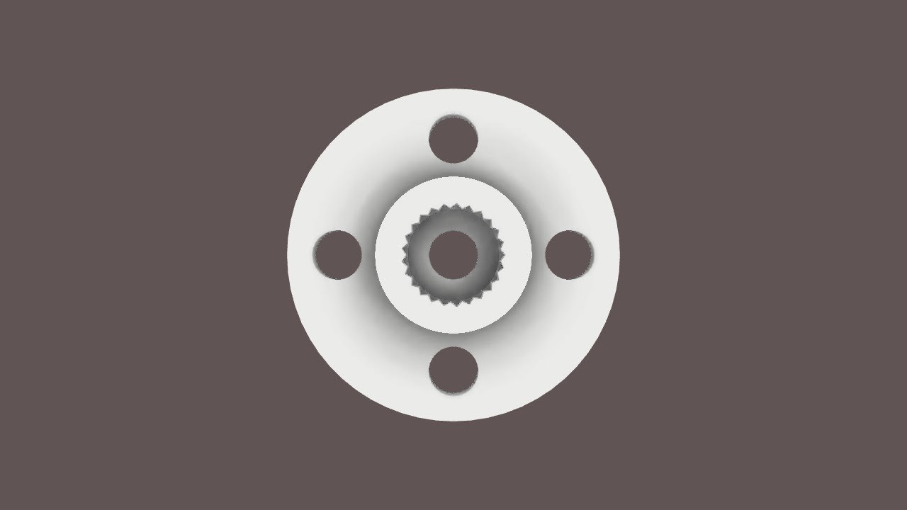 How to 3D Model a 25T Servo Horn - Learn Autodesk Fusion 360