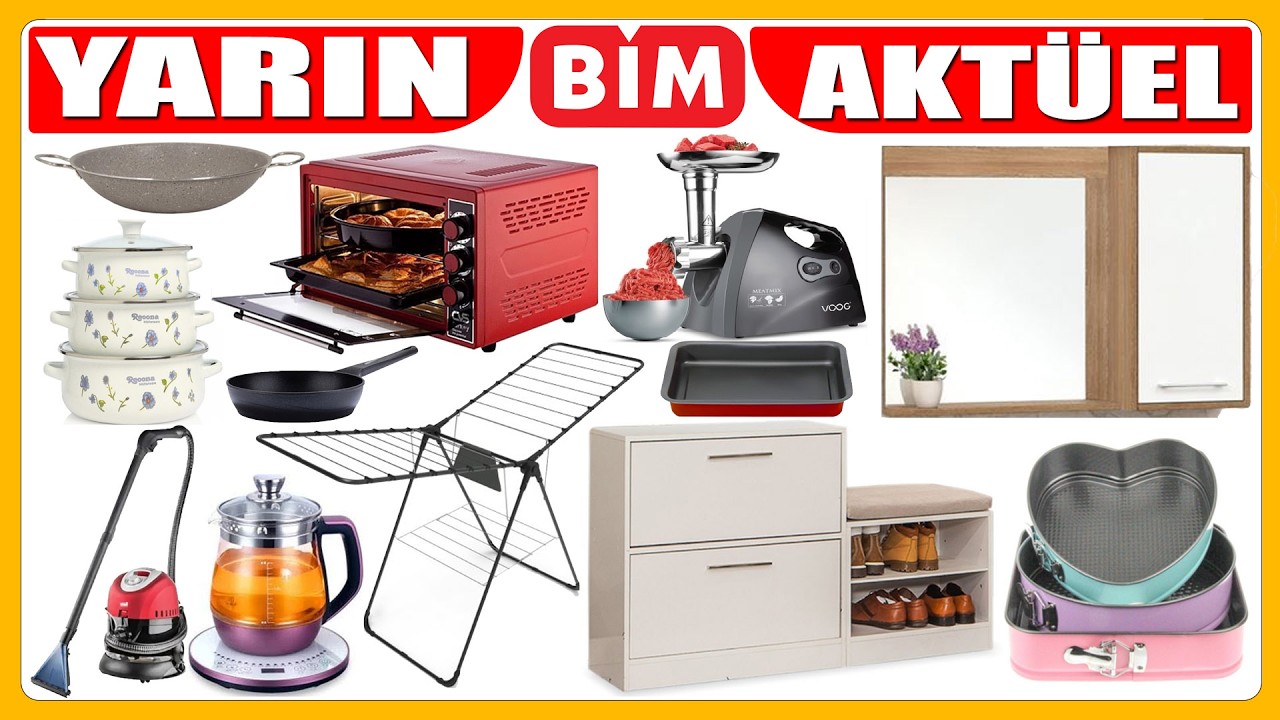 BİM 8 MART 2026 | AYNALI BANYO | BİM KEK SETİ | BİM AKTÜEL MOBİLYA VE DOLAP | BİM ÇEYİZLİK