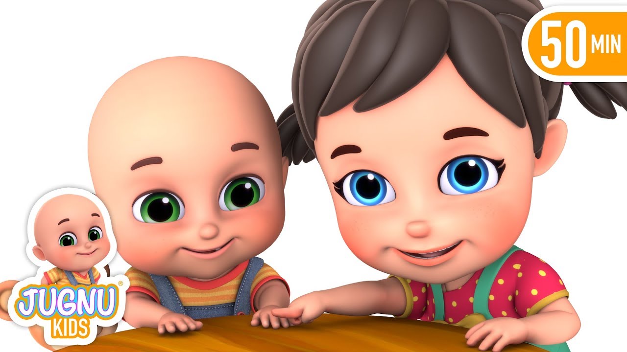 Akkad Bakkad Bambe Bo | hindi poem | Hindi rhymes for children by Jugnu Kids