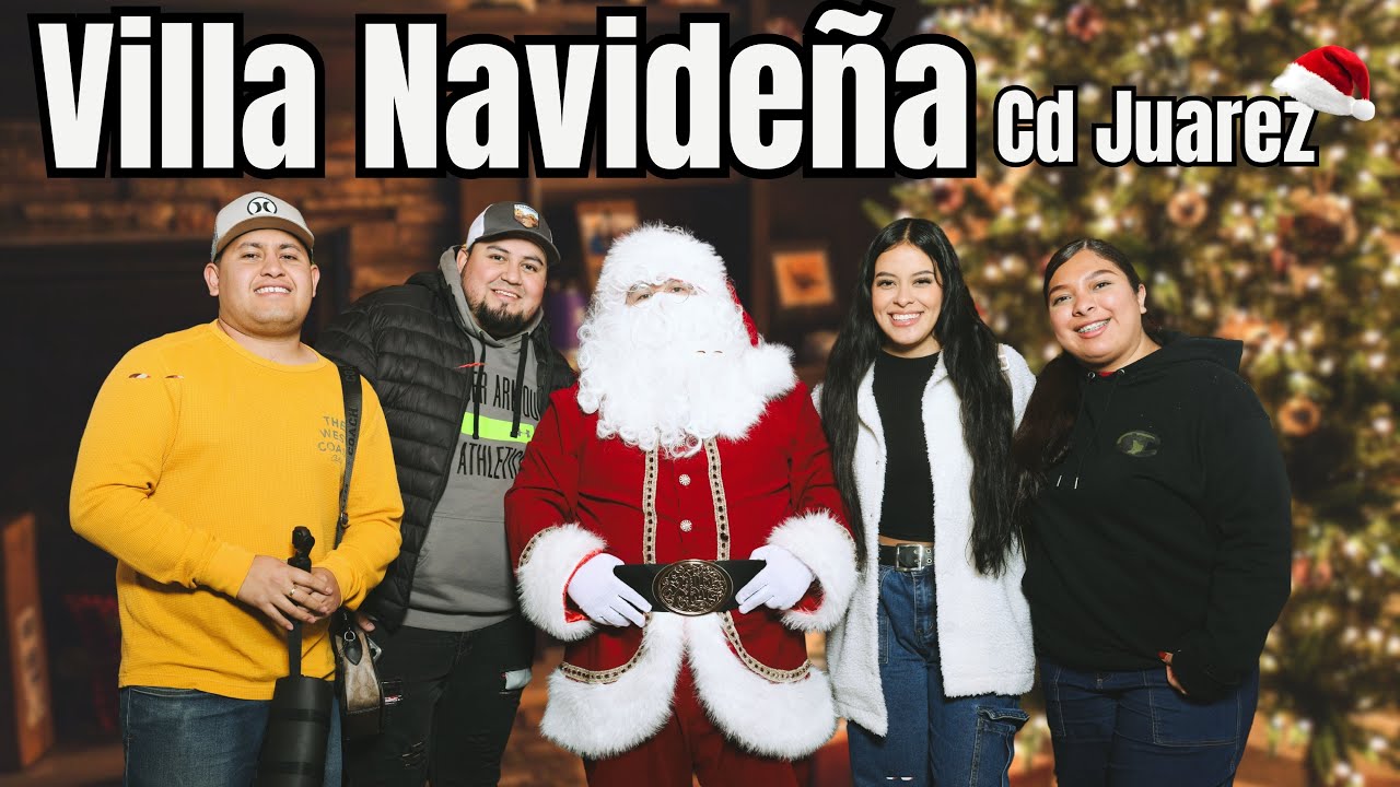 ¿Vale la pena la Villa Navideña DIF  Cd Juárez?🎄| Conocimos a Santa🎅🏻🥹