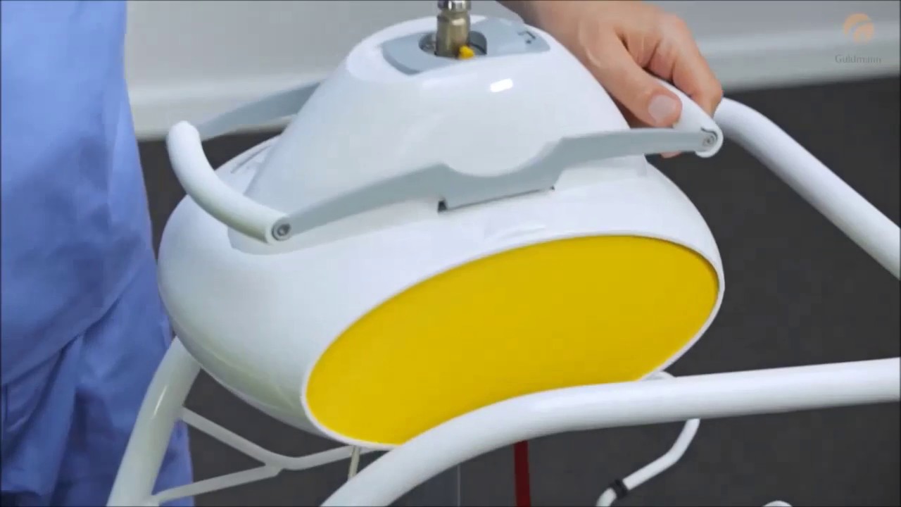 Guldmann Ceiling Hoist GH1 F: Installation of the hoist