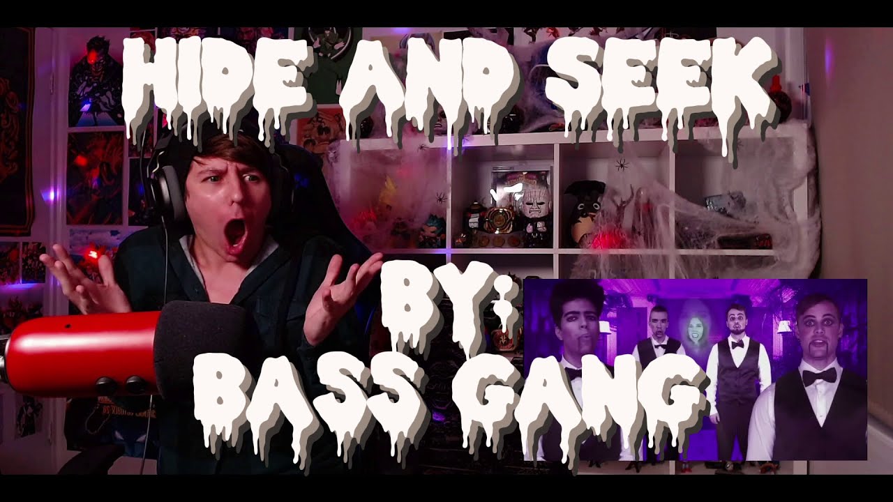 NEVER SLEEPING AGAIN!!!!!!!!! Blind reaction to Bass Gang - Hide And Seek