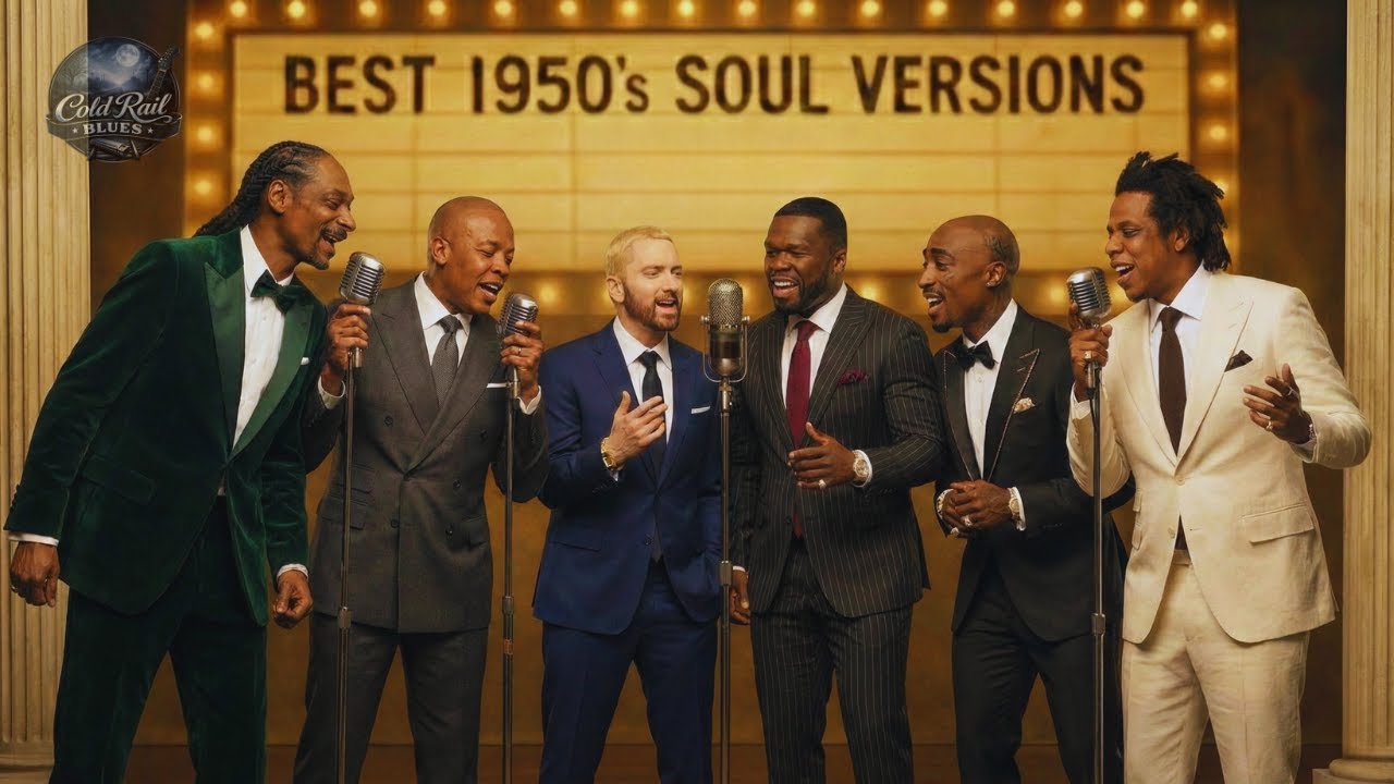 50 CENT, Eminem, 2Pac, Snoop Dogg, Dr. DRE,...( Best 1950's Soul Versions )