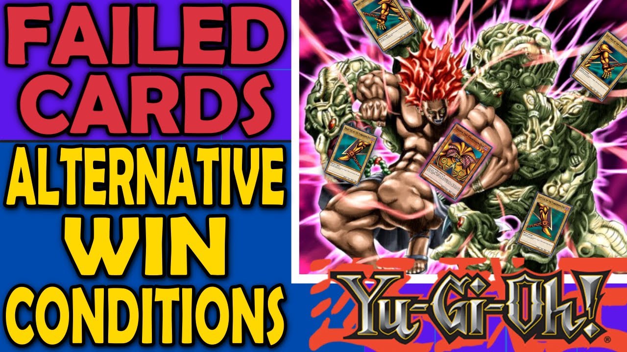Alternative Win Conditions - Failed Cards and Mechanics