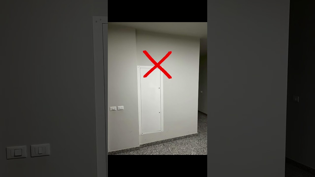 Come si chiudono i cavedi di accesso agli impianti sui pianerottoli? Scopri ANTECHA #shorts