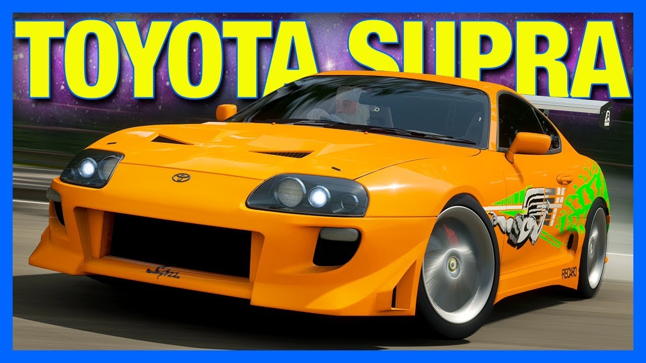 Forza Horizon 4: Toyota Supra!! (кастомизация FH4 Toyota Supra)