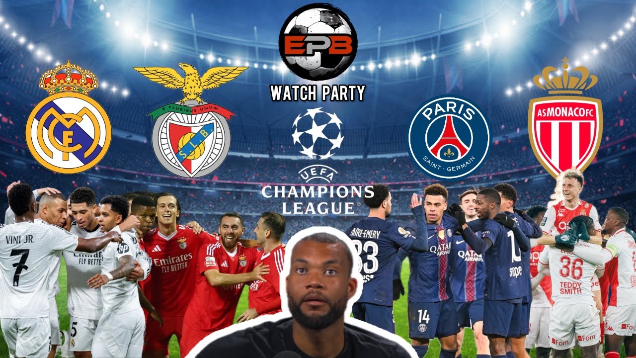 UCL Playoff (2nd Leg) -  Watch Party