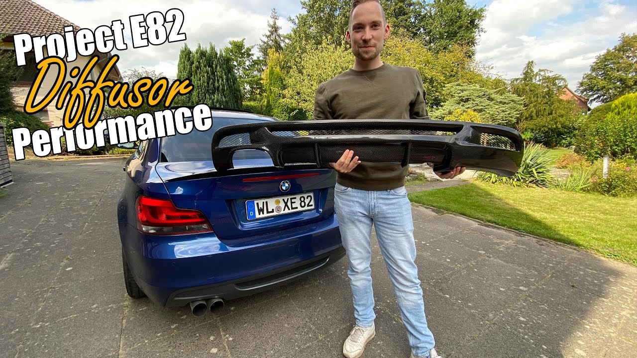 Project E82 - Performance Diffusor aus echtem Carbon