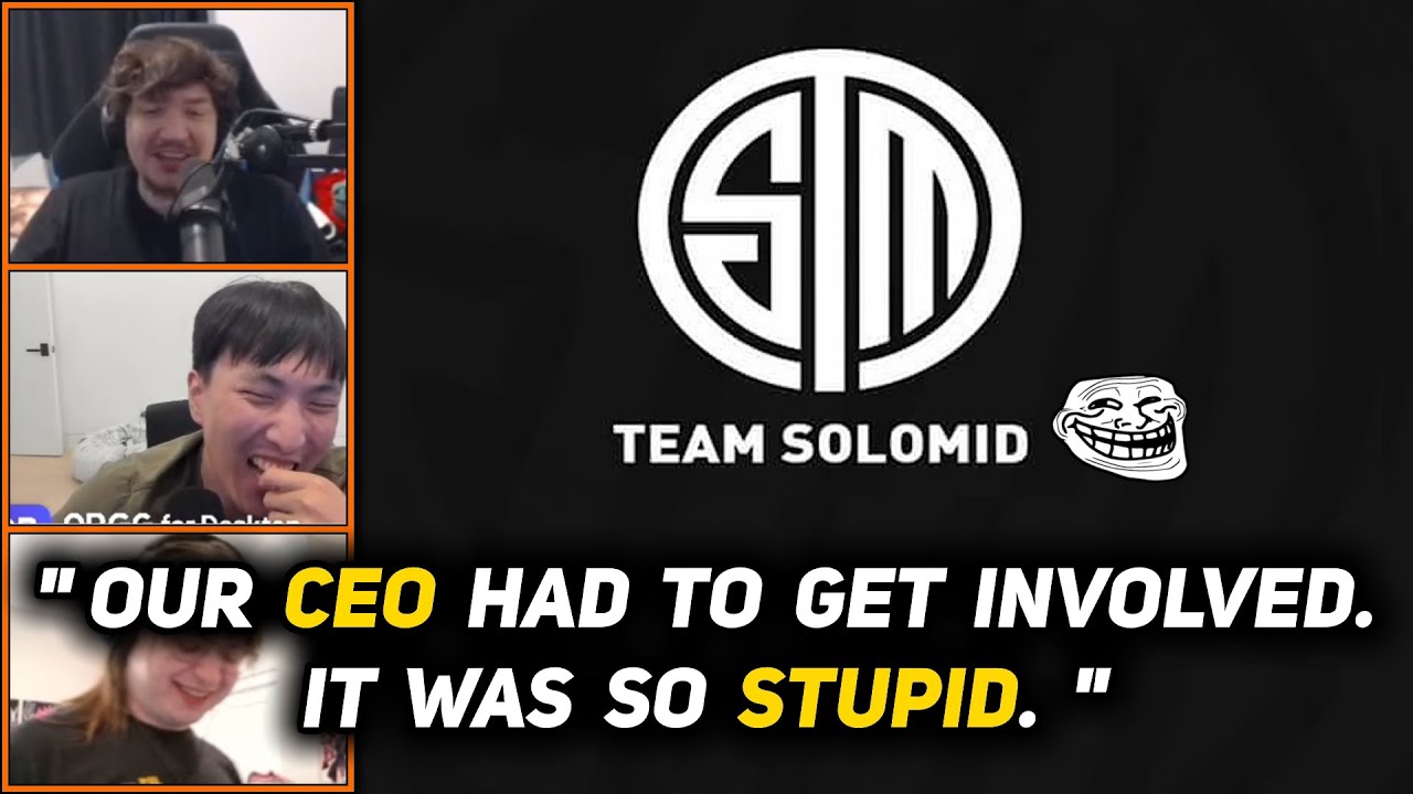 How TSM TROLLED scrims with C9 during the early LCS days