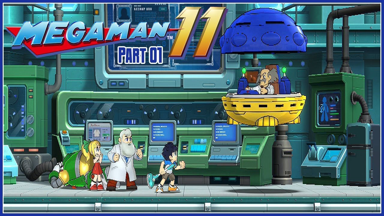 Mega Man 11 Part 1 - Block Man Stage (Superhero Difficulty)