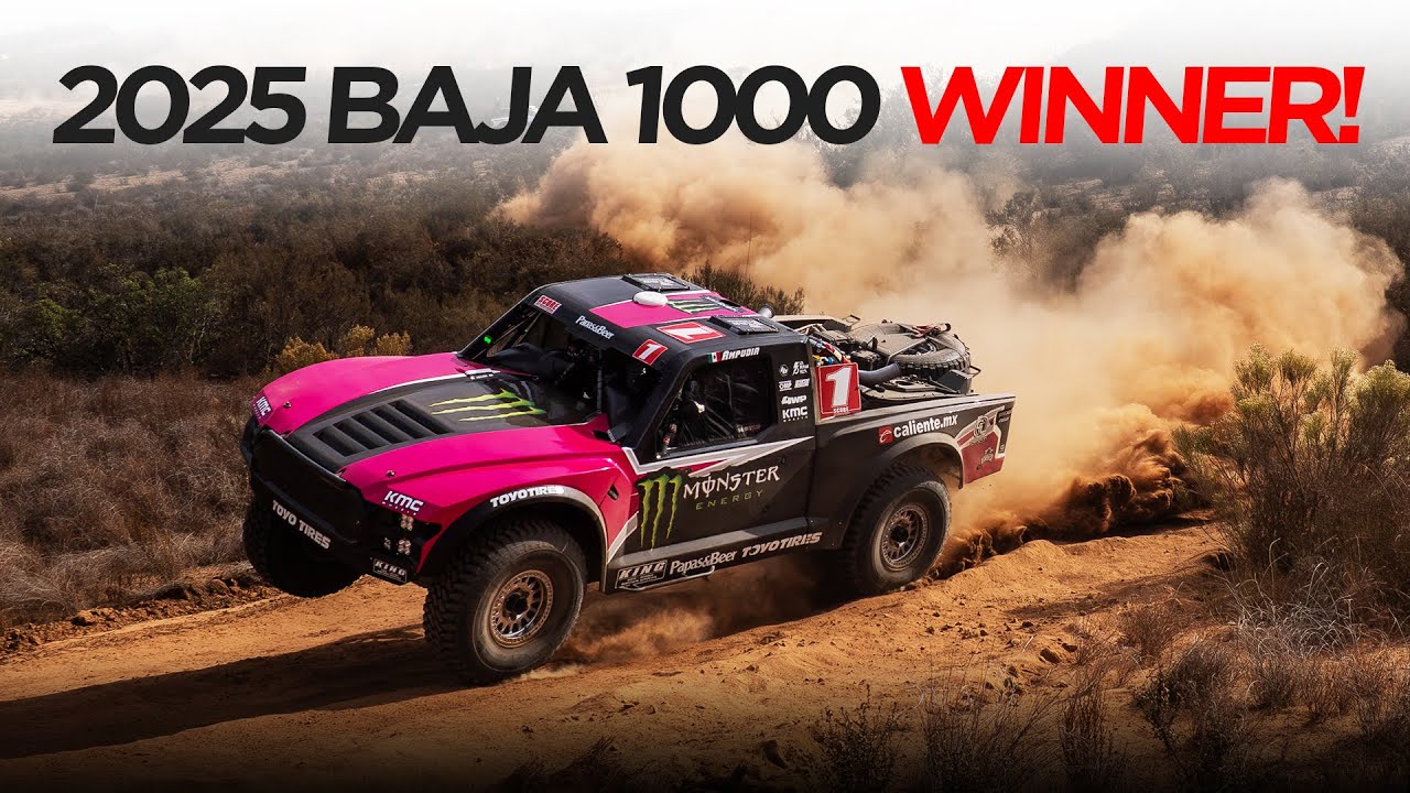 2025 SCORE BAJA CHAMPIONS | #TOYOTIRES