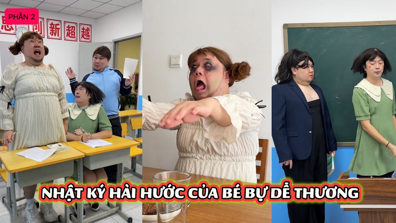 [TỔNG HỢP] Bé Bự Dễ Thương Và Nhật Ký Bất Ổn | Khi Sao Đỏ Lạm Dụng Quyền Lực| Phần 2| Khả Khả Review