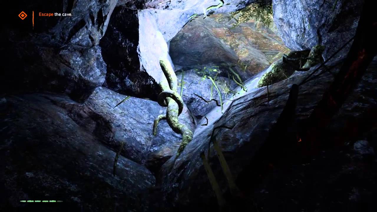 Escape the cave.