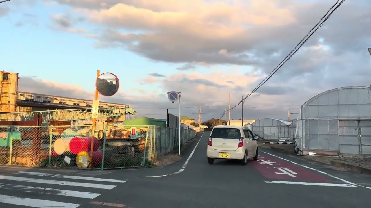 Enjoy the driving in Japan! Local street scenes of Japan! Enjoy the Japanese atmosphere.