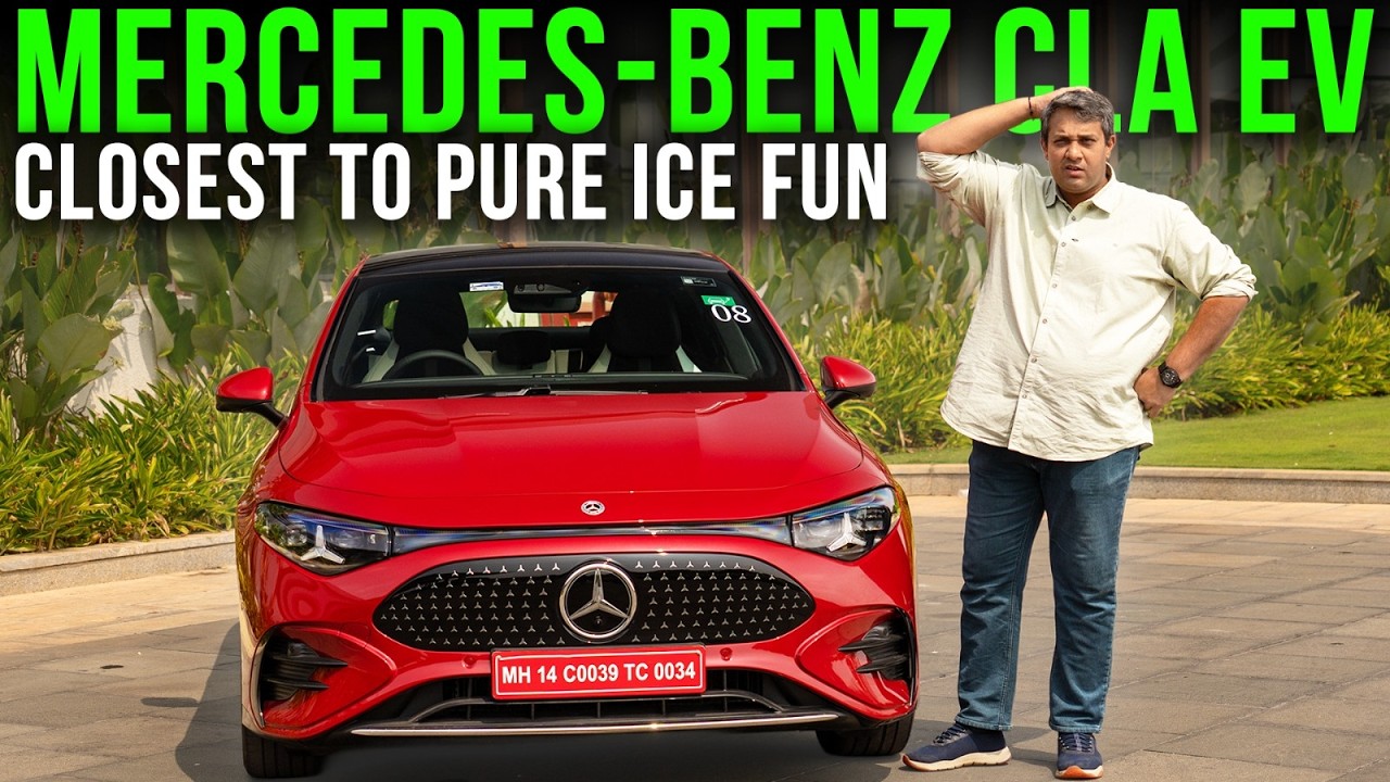 2026 Mercedes CLA EV Review | 792 KM Range, AI Tech & 272 HP