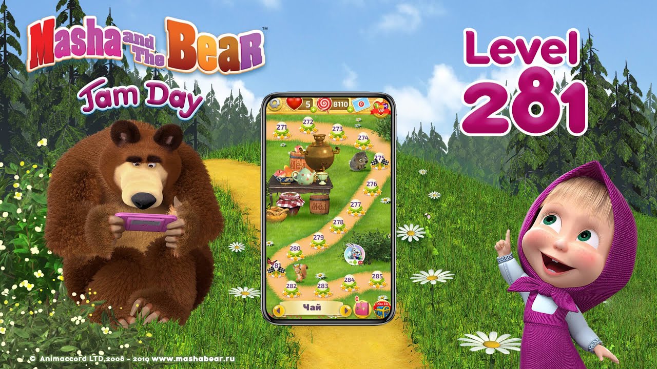 Game Jam Day Masha and The Bear Guide level 281