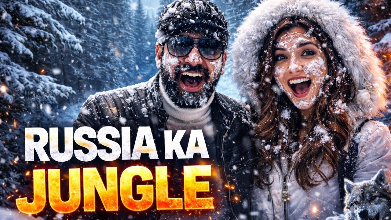 Russian 🇷🇺 forest experience ! 🥶  #russia #moscow #India #forest 