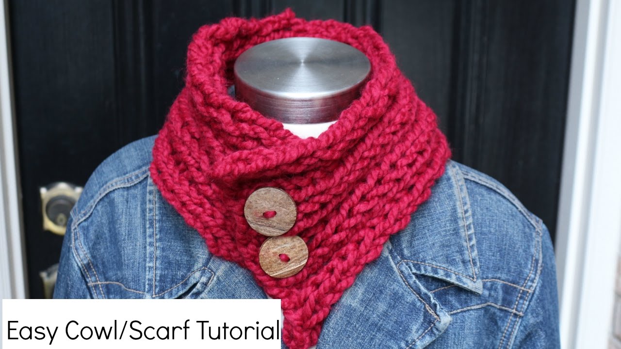 How to Knit a Cowl/Scarf