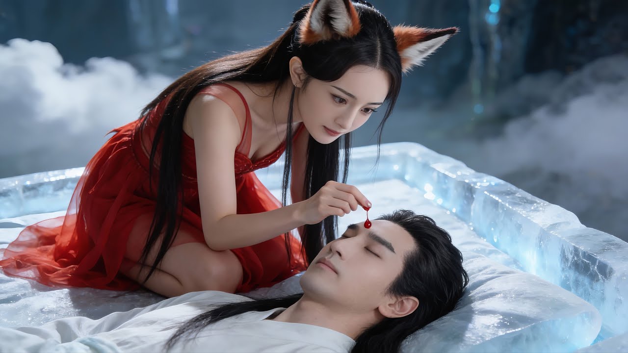 我的心頭血珍貴無比，豈是常人能飲？狐妖女王每日以心血溫養師傅屍身，只盼他能重歸人世！💕# 古裝電視劇 #cdrama