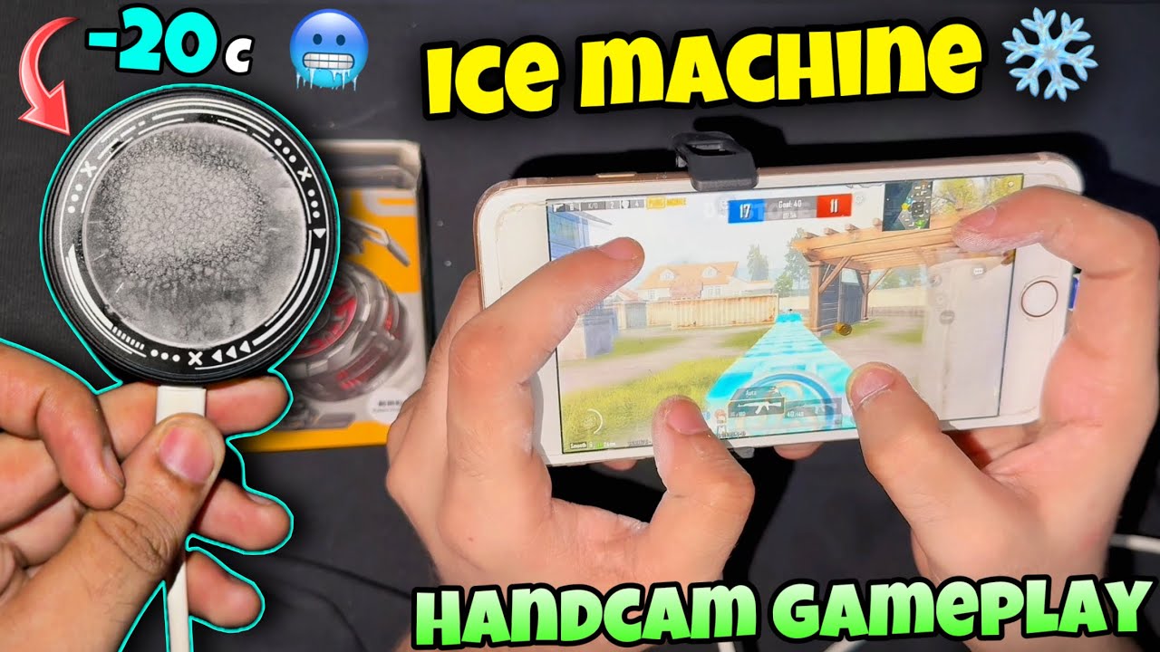 Unboxing Best Cooling Fan “Memo CX-08” ❄️🥶  iPhone 8 Plus Handcam PUBG Game Test