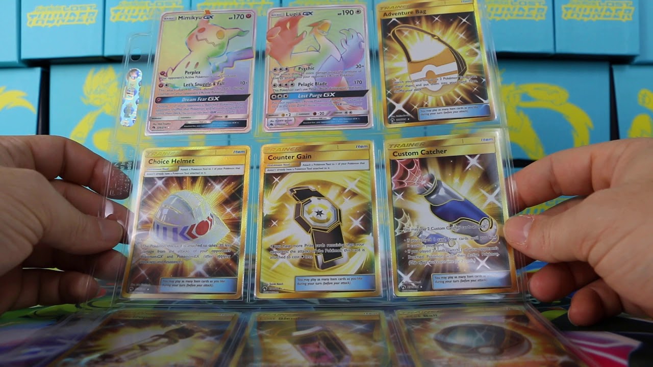 Pokemon TCG: SM Lost Thunder MASTER SET. All 410 cards! Largest set ever in Pokemon history