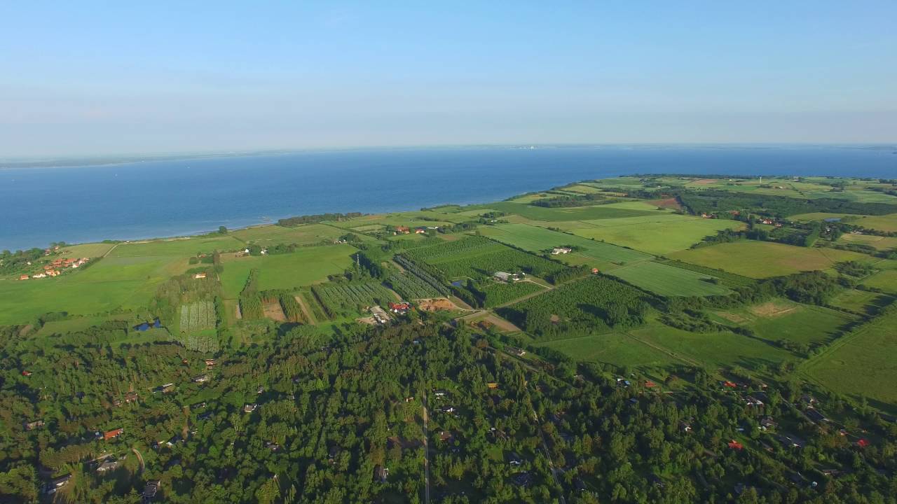 Rørvig Denmark high up in 4K