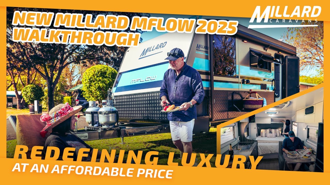 Millard Caravans | MFLOW 2025 Caravan | Full Walkthrough.