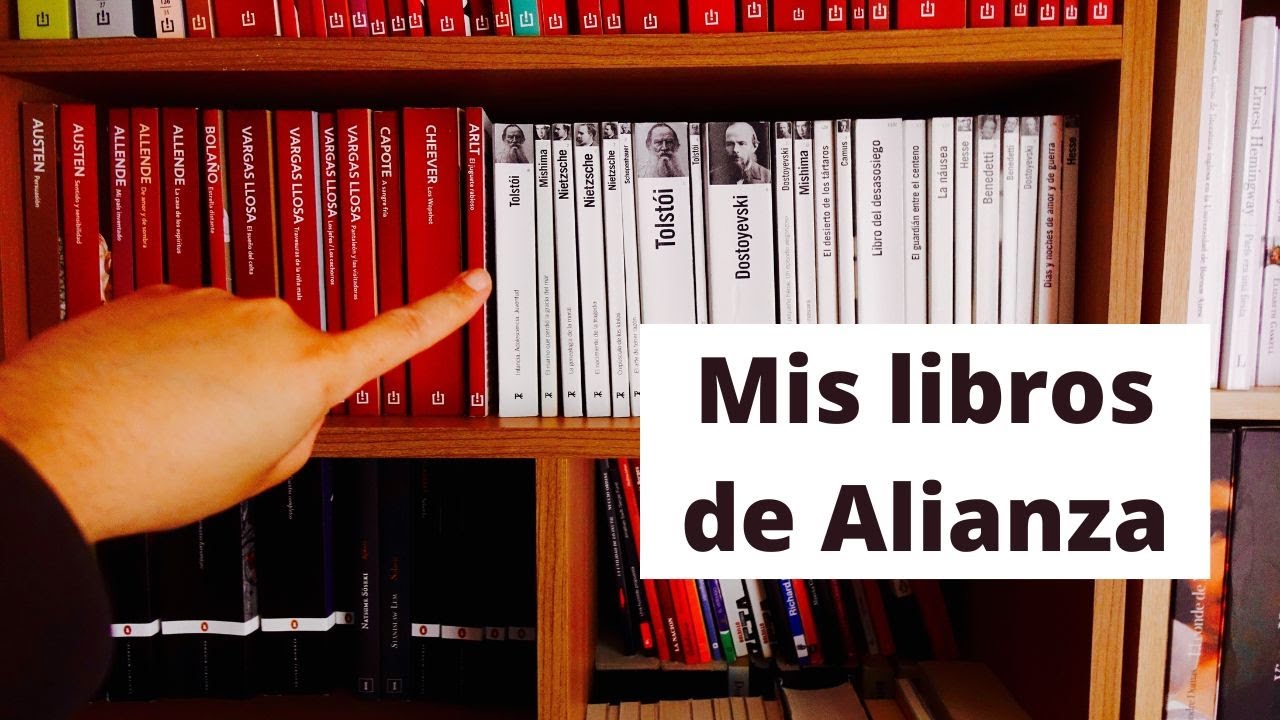 Todos mis libros de Alianza editorial. Mi colección.