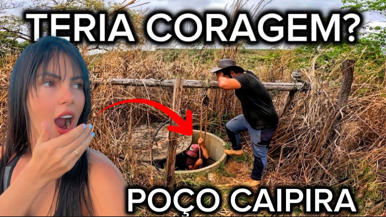 TIVEMOS QUE FAZER URGENTE OU IRÍAMOS FICAR SEM ÁGUA NO SÍTIO - ENCONTRAMOS UMA COBRA!😰🐍 #sitio #vlog