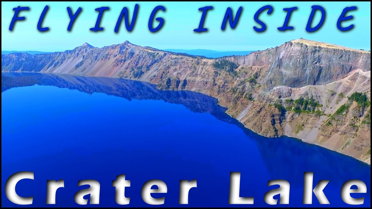 Flying INSIDE Crater Lake! (LRT 2020 | Part 46)