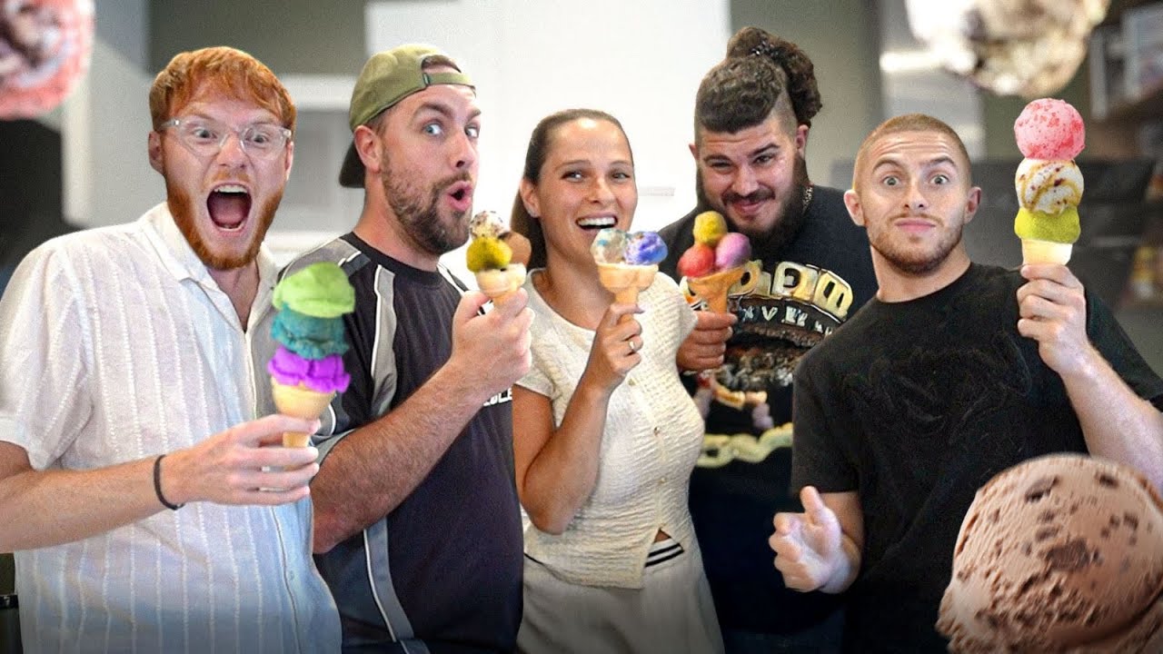 Choisis ta glace avec Michou, Bouzi,Timoute, Valouzz…🍦